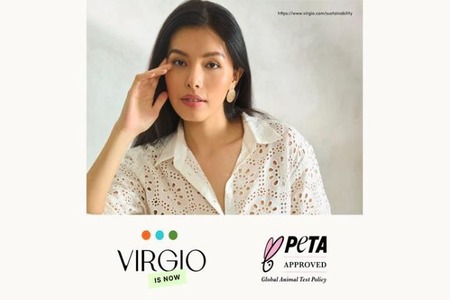 Virgio receives PETA approved vegan certification