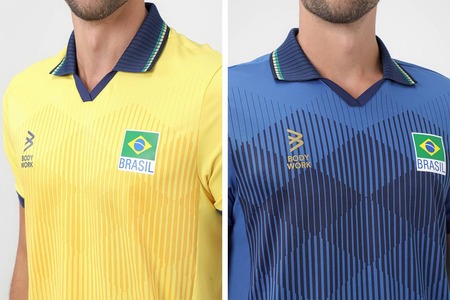 Brazilian volleyball jerseys feature COOLMAX EcoMade fiber